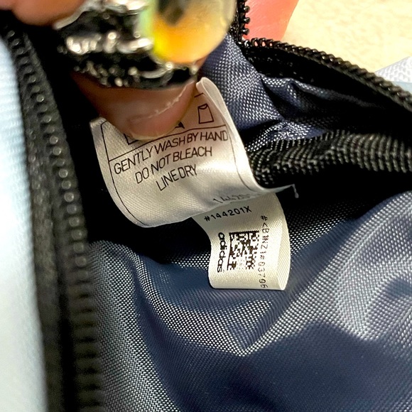 NWT Unisex One Size Adidas Originals Sport Waist Bag/Sling Bag In Sky Blue - Picture 11 of 11